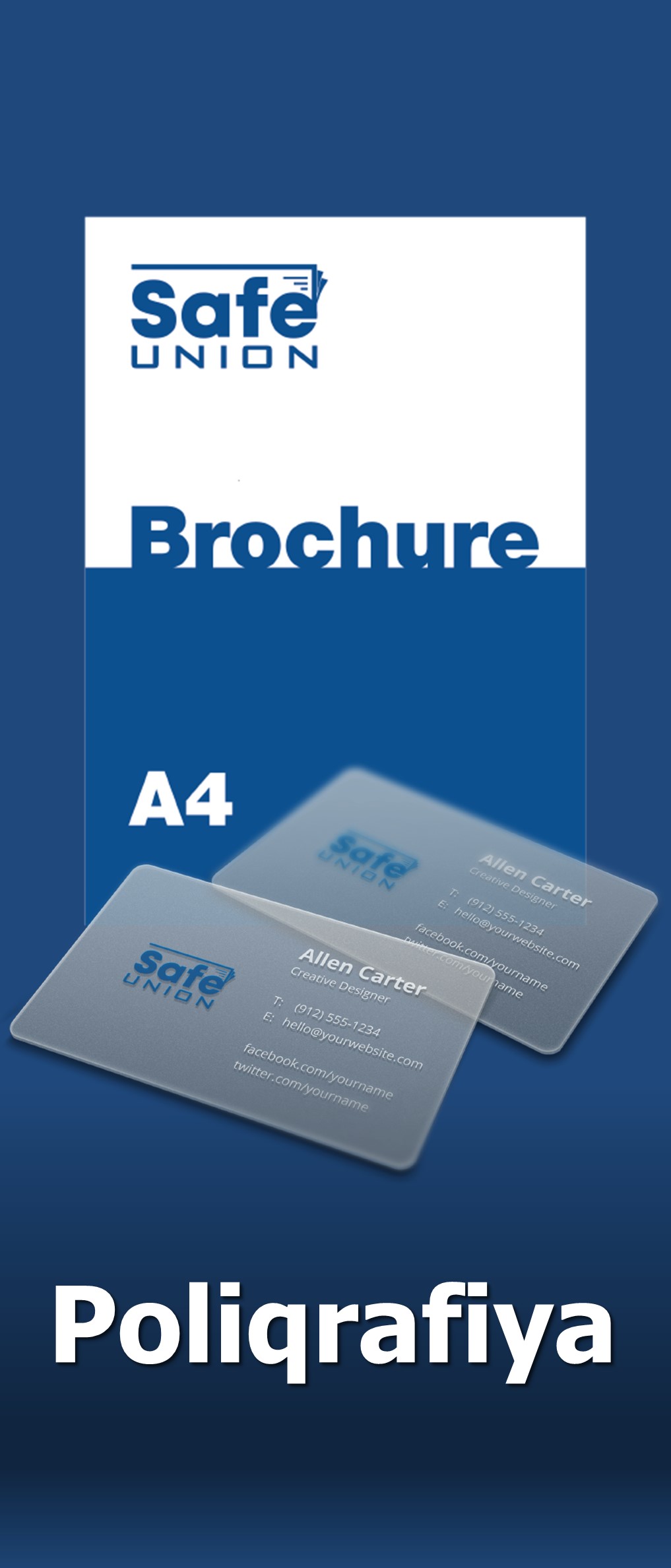 Safe Advert - Poliqrafiya mehsullari